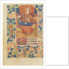 Ms Latin 13305 fol.88v The Death of the Virgin by Jean (school of) Fouquet