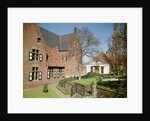 View of the House of the Abbess, the refectory and a dormitory by School Flemish