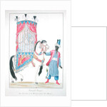 Turkish princess on her way to the mosque for her marriage by French School