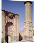 Entrance portal and minaret, built c.1260-65 by Islamic School