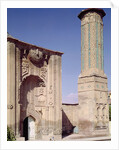 Entrance portal and minaret, built c.1260-65 by Islamic School