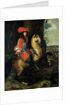 Equestrian Portrait of Louis XIV by Charles & Meulen Adam van der Le Brun