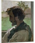 Self Portrait at Saint-Saveur, 1868 by Jean Frederic Bazille