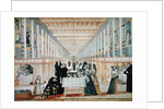 The Infirmary of the Sisters of Charity during a visit of Anne of Austria c.1640 by Abraham Bosse