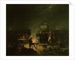 Bivouac of Napoleon I on the Battlefield of the Battle of Wagram, 5th-6th July 1809, 1810 by Adolphe Roehn