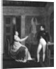 Marie Louise of Habsbourg Lorraine Painting a Portrait of Napoleon I by Alexandre Menjaud