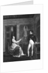 Marie Louise of Habsbourg Lorraine Painting a Portrait of Napoleon I by Alexandre Menjaud