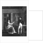 Marie Louise of Habsbourg Lorraine Painting a Portrait of Napoleon I by Alexandre Menjaud