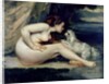 Female Nude with a Dog 1861-62 by Gustave Courbet