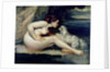 Female Nude with a Dog 1861-62 by Gustave Courbet
