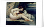 Female Nude with a Dog 1861-62 by Gustave Courbet