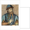 Portrait of Johannes Gutenberg, 1584 by Albrecht Mentz