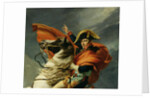 Detail of Napoleon Crossing the Alps on 20th May 1800, 1801-05 by Jacques Louis David