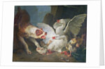 A Dog Attacking Geese, 1769 by Jean-Baptiste Huet