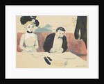 Couple in a Restaurant by Rene George Hermann-Paul