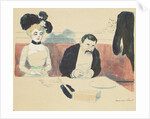 Couple in a Restaurant by Rene George Hermann-Paul