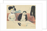 Couple in a Restaurant by Rene George Hermann-Paul