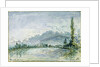 The River Isere at Grenoble, 1877 by Johan-Barthold Jongkind