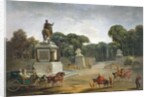 The Entrance to the Tuileries from the Place Louis XV in Paris, c.1775 by Jacques Philippe Joseph de Saint-Quentin