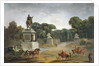 The Entrance to the Tuileries from the Place Louis XV in Paris, c.1775 by Jacques Philippe Joseph de Saint-Quentin
