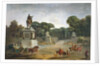 The Entrance to the Tuileries from the Place Louis XV in Paris, c.1775 by Jacques Philippe Joseph de Saint-Quentin