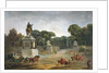 The Entrance to the Tuileries from the Place Louis XV in Paris, c.1775 by Jacques Philippe Joseph de Saint-Quentin