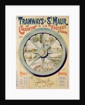Poster advertising the Tramways de St. Maur from Charenton to La Varenne-Saint-Hilaire, 1894 by French School