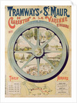 Poster advertising the Tramways de St. Maur from Charenton to La Varenne-Saint-Hilaire, 1894 by French School