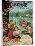 Poster advertising the Chemin de Fer de l'Est by French School