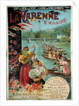 Poster advertising the Chemin de Fer de l'Est by French School