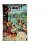 Poster advertising the Chemin de Fer de l'Est by French School
