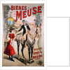 Poster advertising the Bieres de la Meuse at the Brasseries of Sevres and Bar-le-Duc by French School