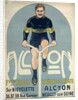 Poster depicting Francois Faber on his Alcyon bicycle by French School