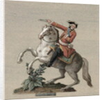 Equestrian portrait of Prince Charles-Just de Beauveau-Craon by Pierre Antoine Lesueur