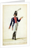Officer of the Garde du Corps of King Louis XVIII in 1814 by Pierre Antoine Lesueur