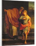 Jacob Sending his Son, Joseph, to Look for his Brothers at Sichem or Tobias Receiving Instructions from his Brothers by Eustache Le Sueur