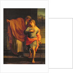 Jacob Sending his Son, Joseph, to Look for his Brothers at Sichem or Tobias Receiving Instructions from his Brothers by Eustache Le Sueur