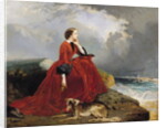 Empress Eugenie in Biarritz, 1858 by E. Defonds