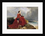 Empress Eugenie in Biarritz, 1858 by E. Defonds