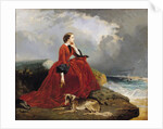 Empress Eugenie in Biarritz, 1858 by E. Defonds