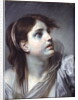 Head of a Young Girl by Jean Baptiste Greuze