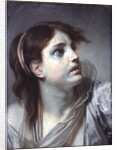 Head of a Young Girl by Jean Baptiste Greuze
