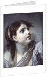 Head of a Young Girl by Jean Baptiste Greuze