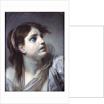 Head of a Young Girl by Jean Baptiste Greuze