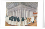 Procession of the Holy Sacrament in the Cloister by Louise Madelaine Cochin
