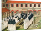 The Burial of a Nun by Louise Madelaine Cochin
