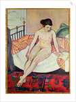Nude with a Striped Blanket, 1922 by Marie Clementine Valadon