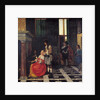 The Card Players, c.1663-65 by Pieter de Hooch