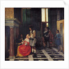 The Card Players, c.1663-65 by Pieter de Hooch