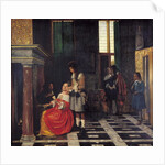 The Card Players, c.1663-65 by Pieter de Hooch